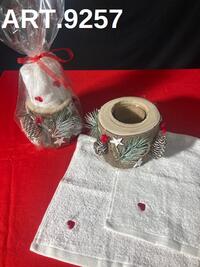 WASHBASINS 2PCS + CANDLE HOLDER ACN9257 30X30 Tellini S.r.l. Wholesale Clothing